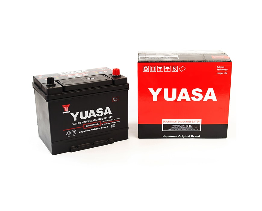 Batería YUASA 95D26L-NX110-5L
