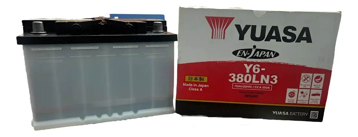 Batería YUASA Y6-380LN3
