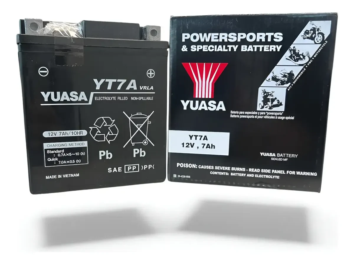 Batería Moto Yuasa YT7A