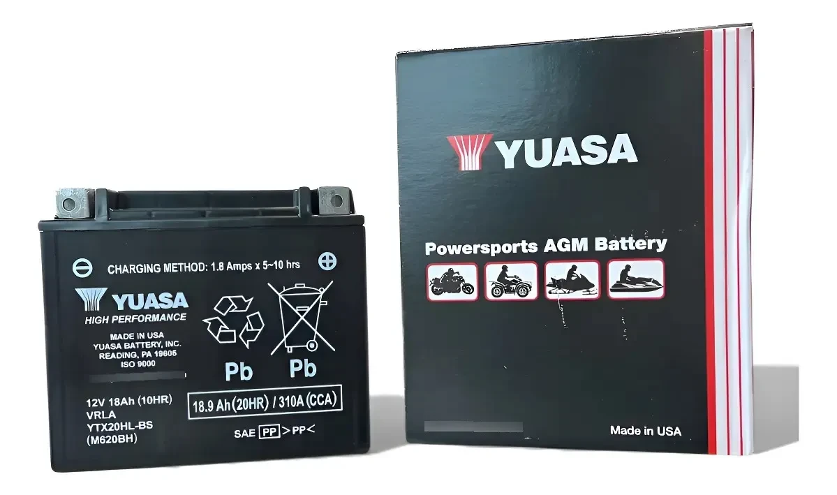 Batería Moto Yuasa YTX20H-BS