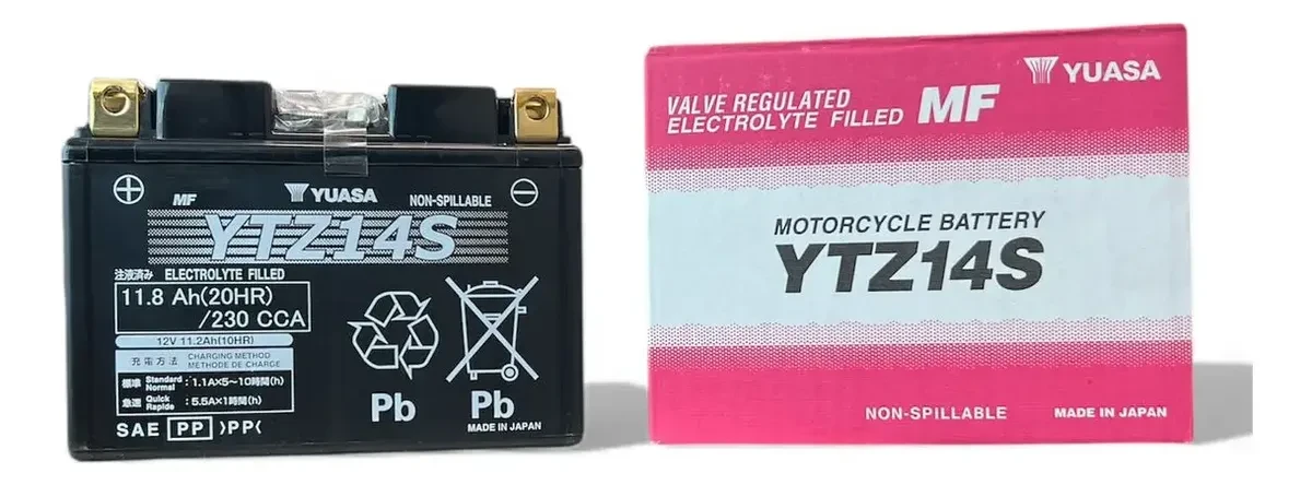 Batería Moto Yuasa YTZ14S