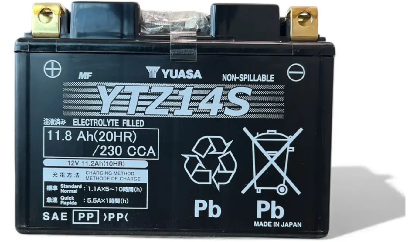 Bateria Moto Yuasa Ytz14s Yamaha Honda Ktm Bmw