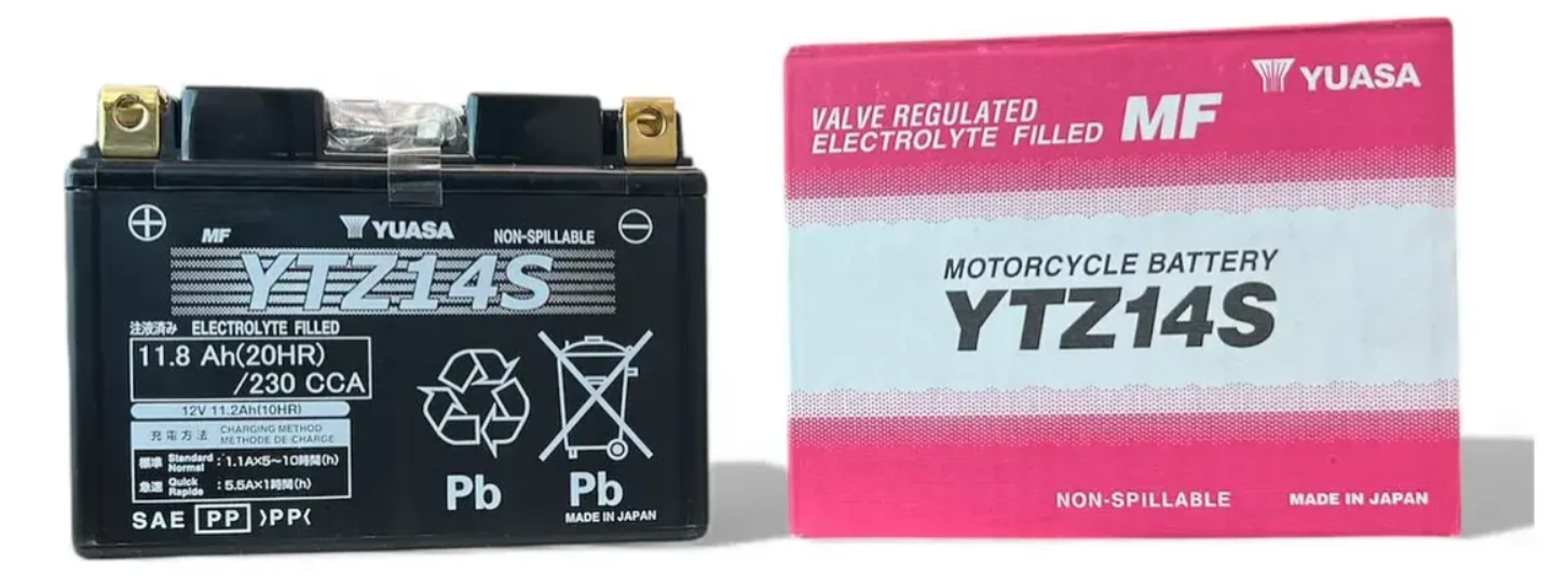 Bateria Moto Yuasa Ytz14s Yamaha Honda Ktm Bmw