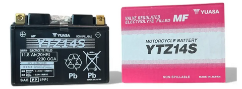Bateria Moto Yuasa Ytz14s Yamaha Honda Ktm Bmw
