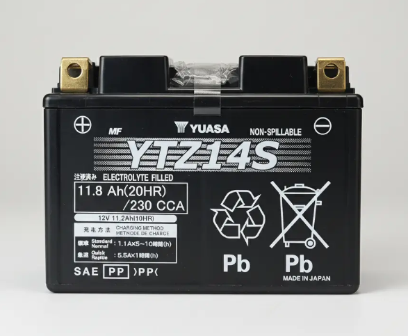 Bateria Moto Yuasa Ytz14s Yamaha Honda Ktm Bmw