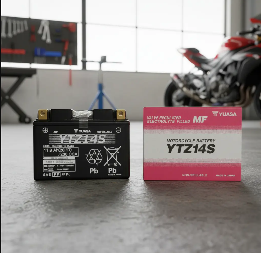 Bateria Moto Yuasa Ytz14s Yamaha Honda Ktm Bmw
