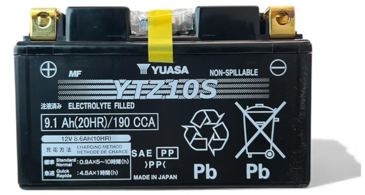 Batería Yuasa Ytz10s Agm 9.1 Ah Para Kawasaki,bmw,yamaha