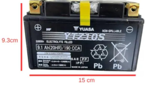 Batería Yuasa Ytz10s Agm 9.1 Ah Para Kawasaki,bmw,yamaha