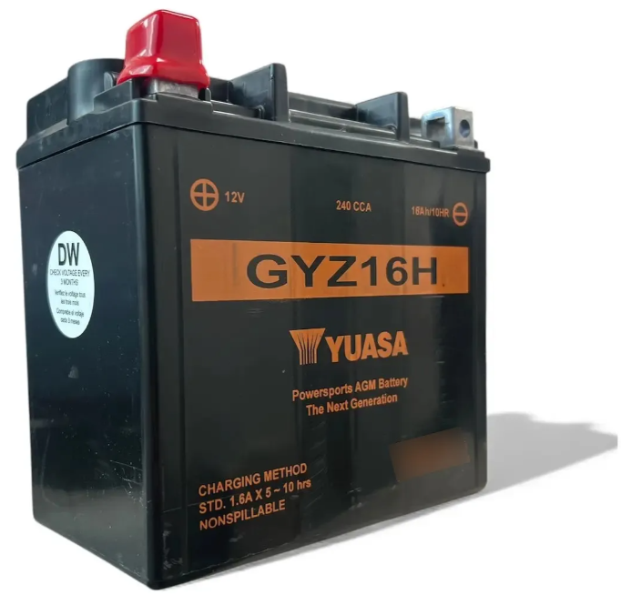 Batería Yuasa Gyz16h Ytx14 Para Harley, Vstrom, Bmw, Can-am