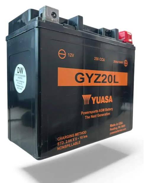 Batería Yuasa Gyz20l Agm Harley Davidson Bmw Can-am Polaris