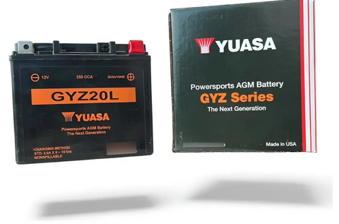 Batería Yuasa Gyz20l Agm Harley Davidson Bmw Can-am Polaris