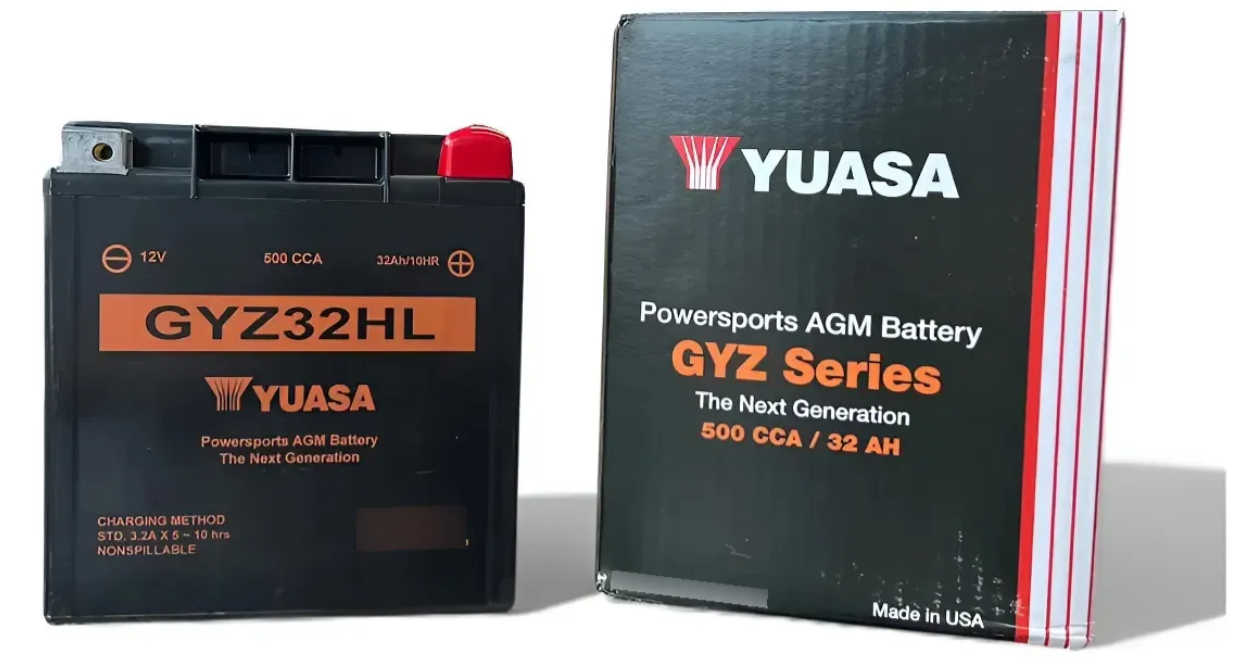 Bateria Yuasa Gyz32hl Yix30 Harley Davidson, Polaris, Can-am