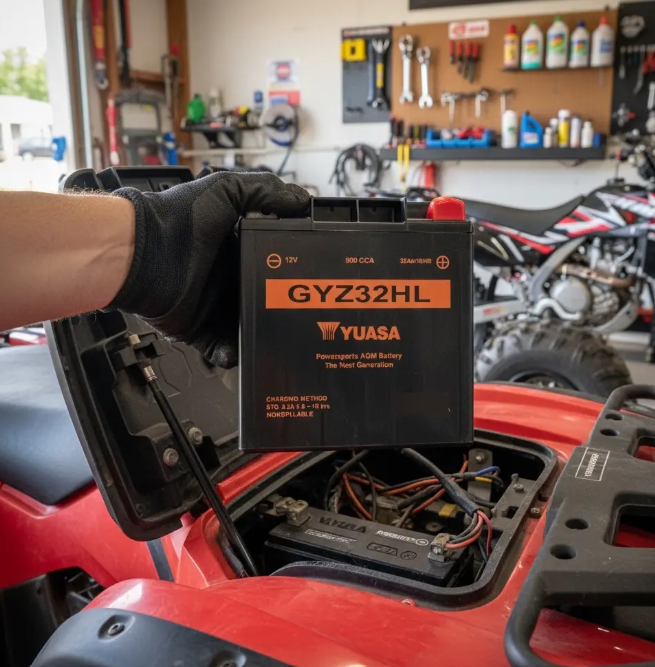 Bateria Yuasa Gyz32hl Yix30 Harley Davidson, Polaris, Can-am