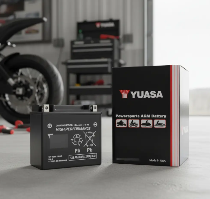 Batería Yuasa Ytx14 Kawasaki, Suzuki, Triumph, Harley,bmw