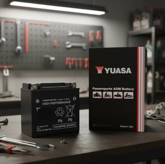 Batería Yuasa Ytx14 Kawasaki, Suzuki, Triumph, Harley,bmw