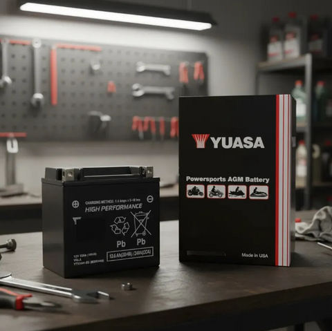 Batería Yuasa Ytx14 Kawasaki, Suzuki, Triumph, Harley,bmw