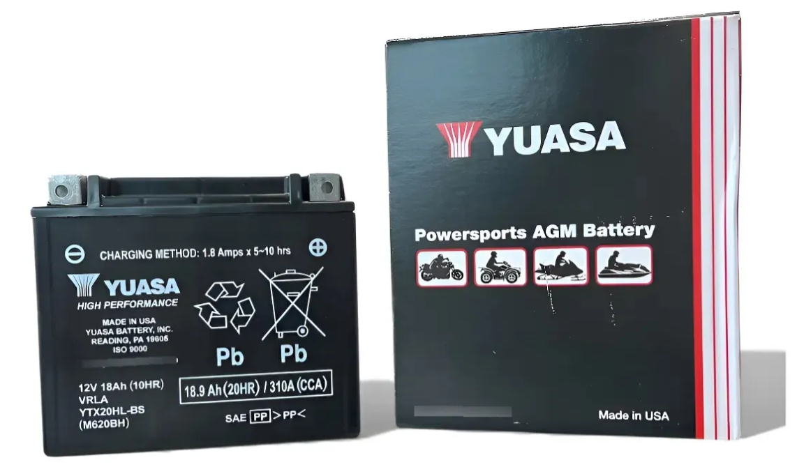 Bateria Yuasa Ytx20 Harley, Yamaha,kawasaki,cuatrimotos