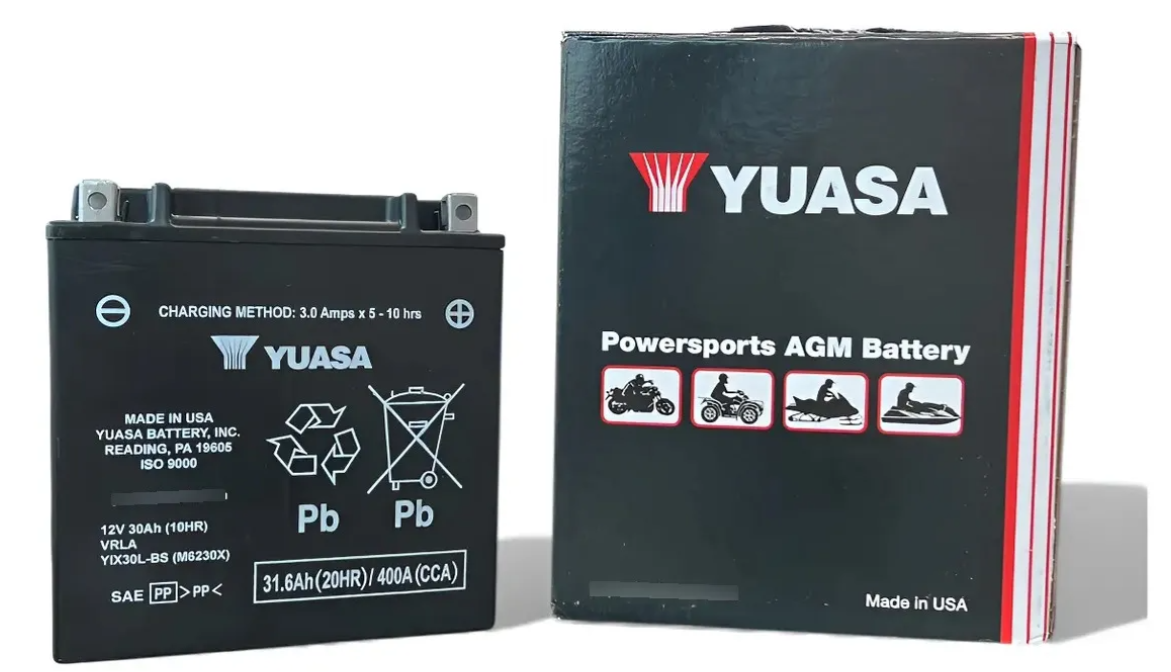 Bateria Yuasa Yix30l-bs Harley Davidson, Polaris, Can-am