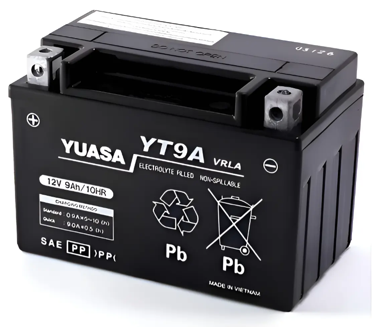 Batería Moto Yuasa Yt9a Pulsar Ns200 Duke 200 Dominar 400