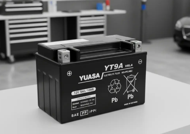 Batería Moto Yuasa Yt9a Pulsar Ns200 Duke 200 Dominar 400