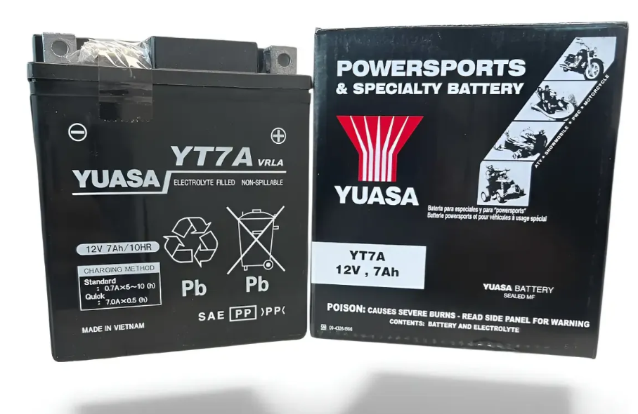 Bateria Yuasa Yt7a Honda Cb190 - Cb 190r-apache 160 4v