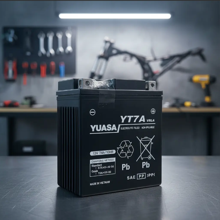 Bateria Yuasa Yt7a Honda Cb190 - Cb 190r-apache 160 4v