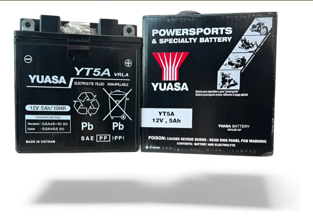Bateria Yuasa Yt5a Crypton110/ybr125-fz16-viva Pulsar 135