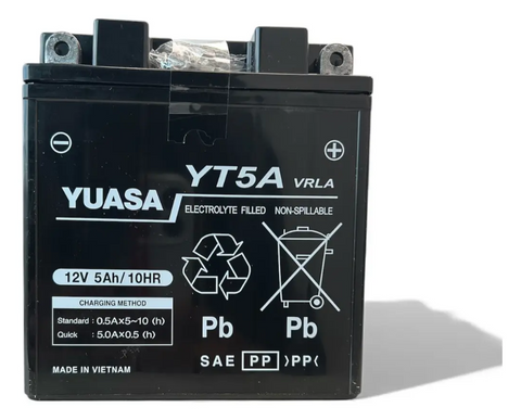 Bateria Yuasa Yt5a Crypton110/ybr125-fz16-viva Pulsar 135