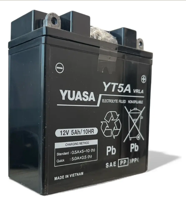 Bateria Yuasa Yt5a Crypton110/ybr125-fz16-viva Pulsar 135