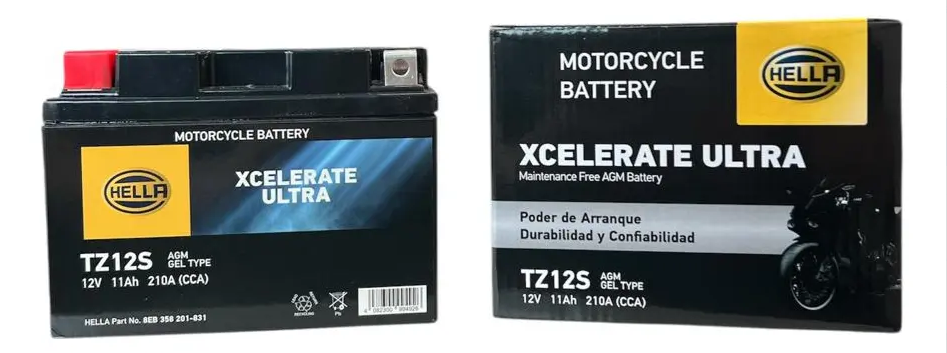 Batería Moto Pulsar Ns200 Dominar 400 Akt 250 Duke 200 YTZ12S