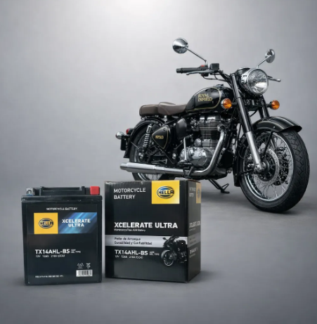 Batería Moto Hella AGM YTX14AHL – Royal Enfield